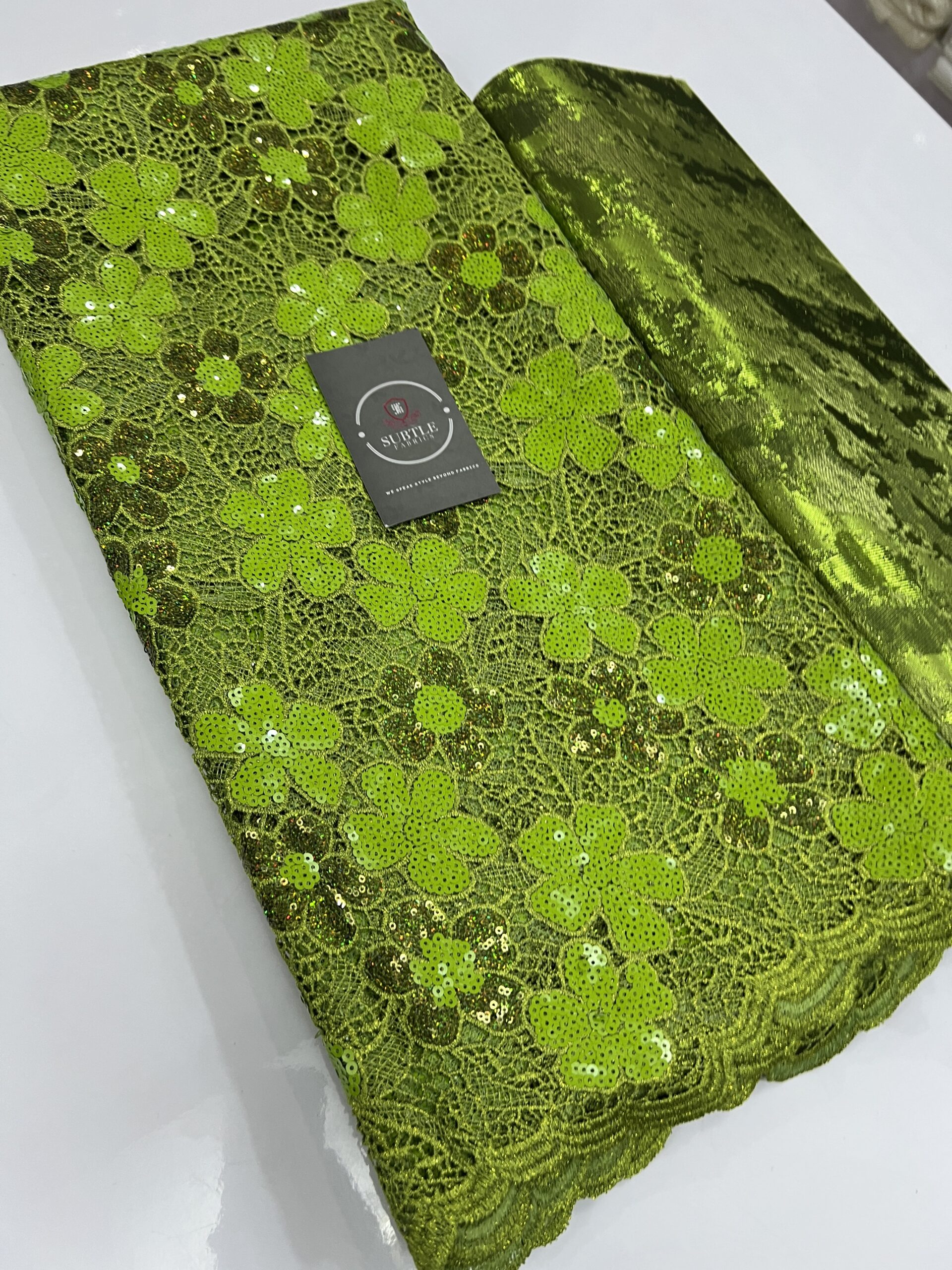 Luxury Cord Guipure Lace Fabric MX218 – Elegant Floral Embroidered Aso Ebi Material 5 Luxury Cord Guipure Lace Fabric MX218 – Elegant Floral Embroidered Aso Ebi Material - Image 2