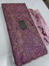 Net Leaf06 Sequence Lace Fabric – Luxury Leaf Pattern Embroidered Net for Aso Ebi & Special Occasions 2 IMG 2570