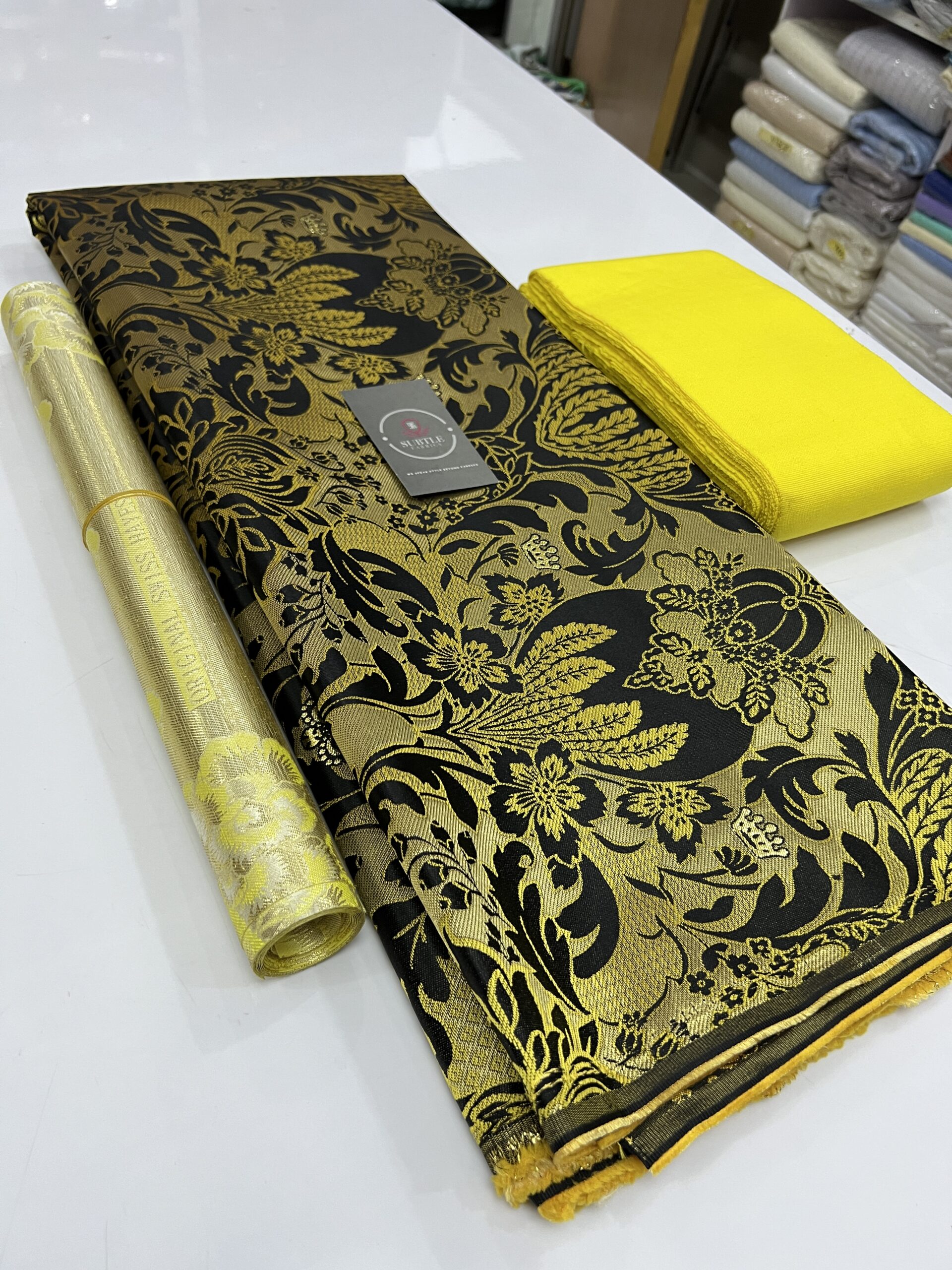 Luxury Damask Fabric 014– Premium Designer Material for Elegant Native Wear & Aso Ebi 14 Luxury Damask Fabric 014– Premium Designer Material for Elegant Native Wear & Aso Ebi - Image 11