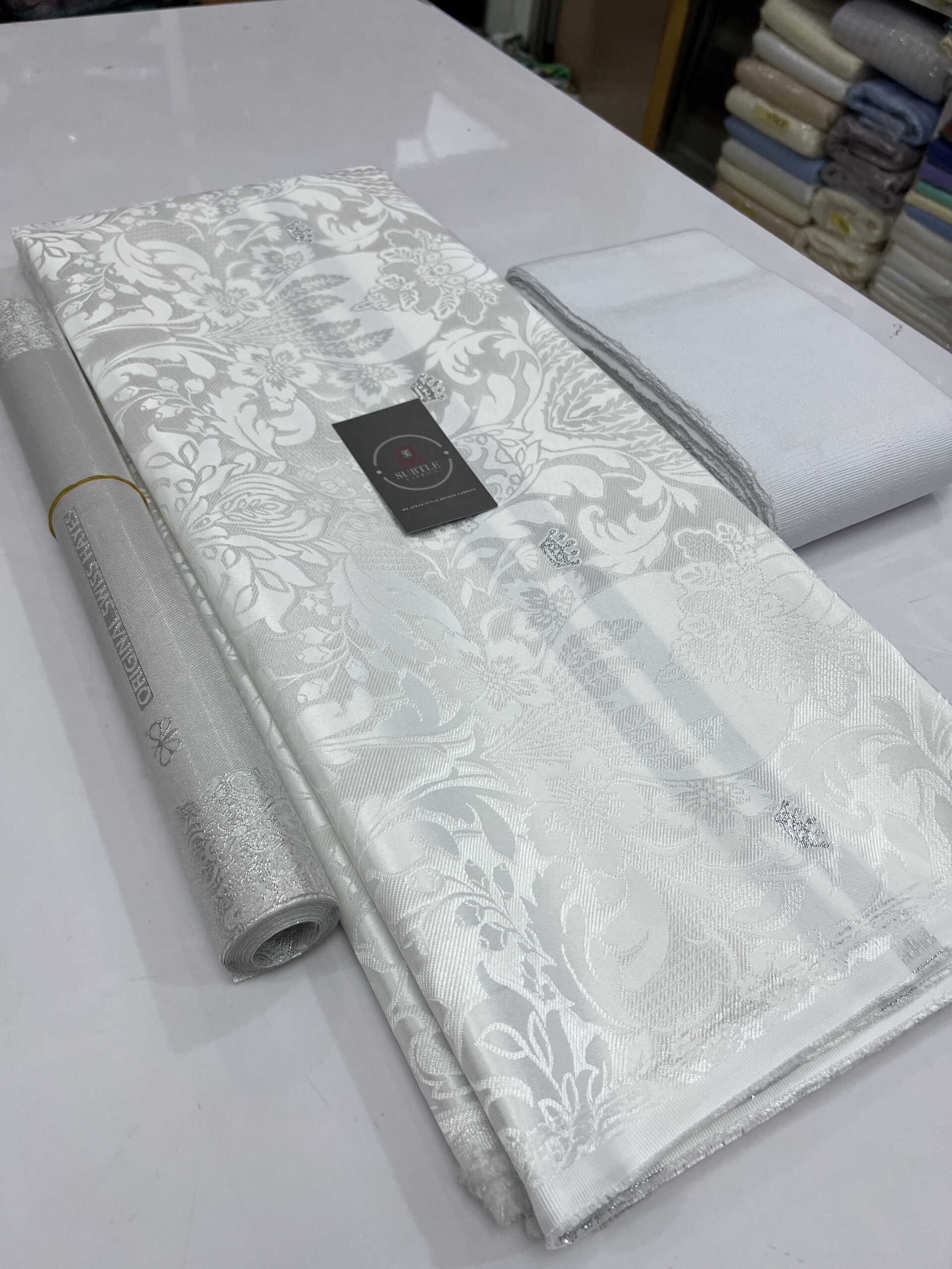 Luxury Damask Fabric 014– Premium Designer Material for Elegant Native Wear & Aso Ebi 15 Luxury Damask Fabric 014– Premium Designer Material for Elegant Native Wear & Aso Ebi - Image 12