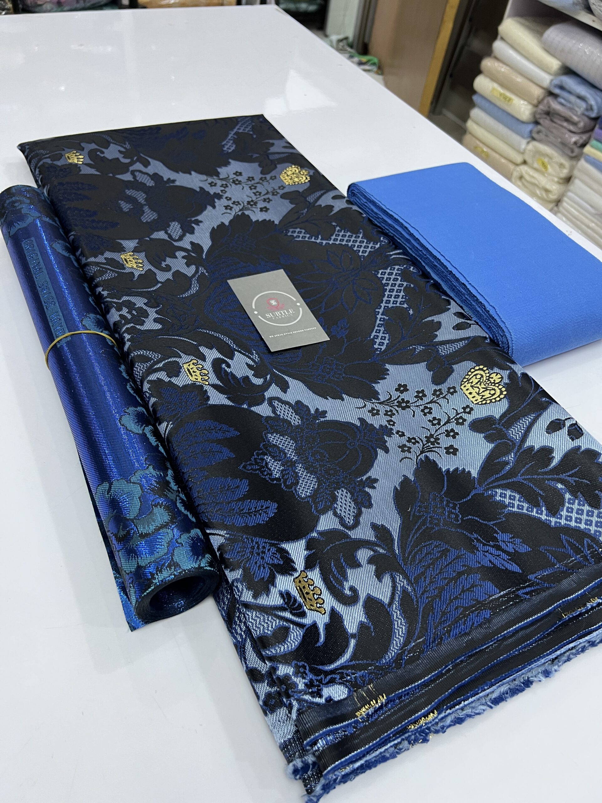 Luxury Damask Fabric 014– Premium Designer Material for Elegant Native Wear & Aso Ebi 17 Luxury Damask Fabric 014– Premium Designer Material for Elegant Native Wear & Aso Ebi - Image 14
