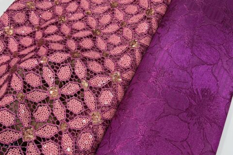 Luxury Cord Guipure Lace Fabric – TS103 Elegant Designer Aso Ebi & Bridal Material