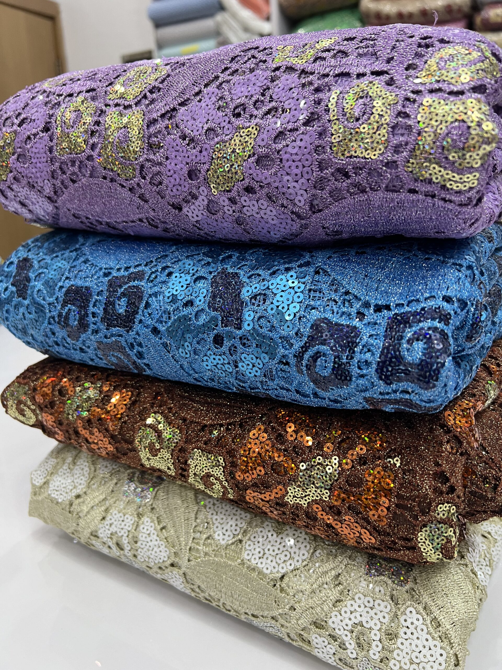 Luxury Cord Guipure Lace Fabric – A02 Elegant Designer Aso Ebi & Bridal Material 8 Luxury Cord Guipure Lace Fabric – A02 Elegant Designer Aso Ebi & Bridal Material - Image 5