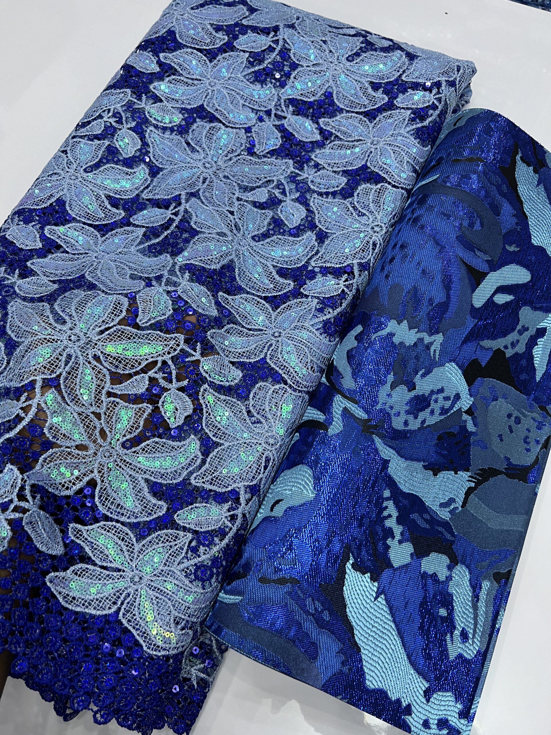 Luxury Cord Guipure Lace Fabric – TS90 Elegant Designer Aso Ebi & Bridal Material 6 Luxury Cord Guipure Lace Fabric – TS90 Elegant Designer Aso Ebi & Bridal Material - Image 3