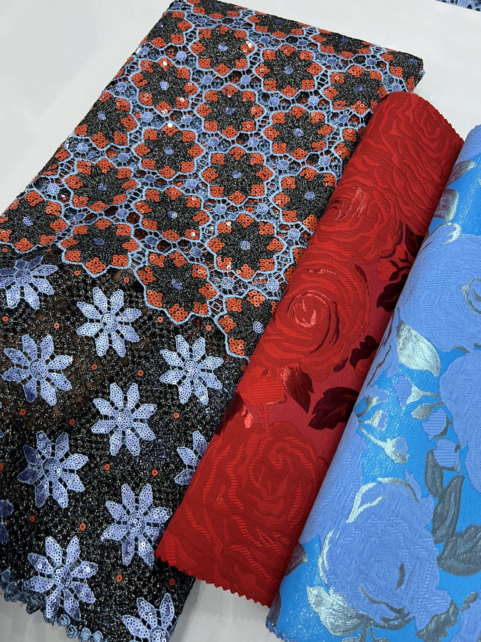 Luxury Cord Guipure Lace Fabric – TS100 Elegant Designer Aso Ebi & Bridal Material 4 Luxury Cord Guipure Lace Fabric – TS100 Elegant Designer Aso Ebi & Bridal Material