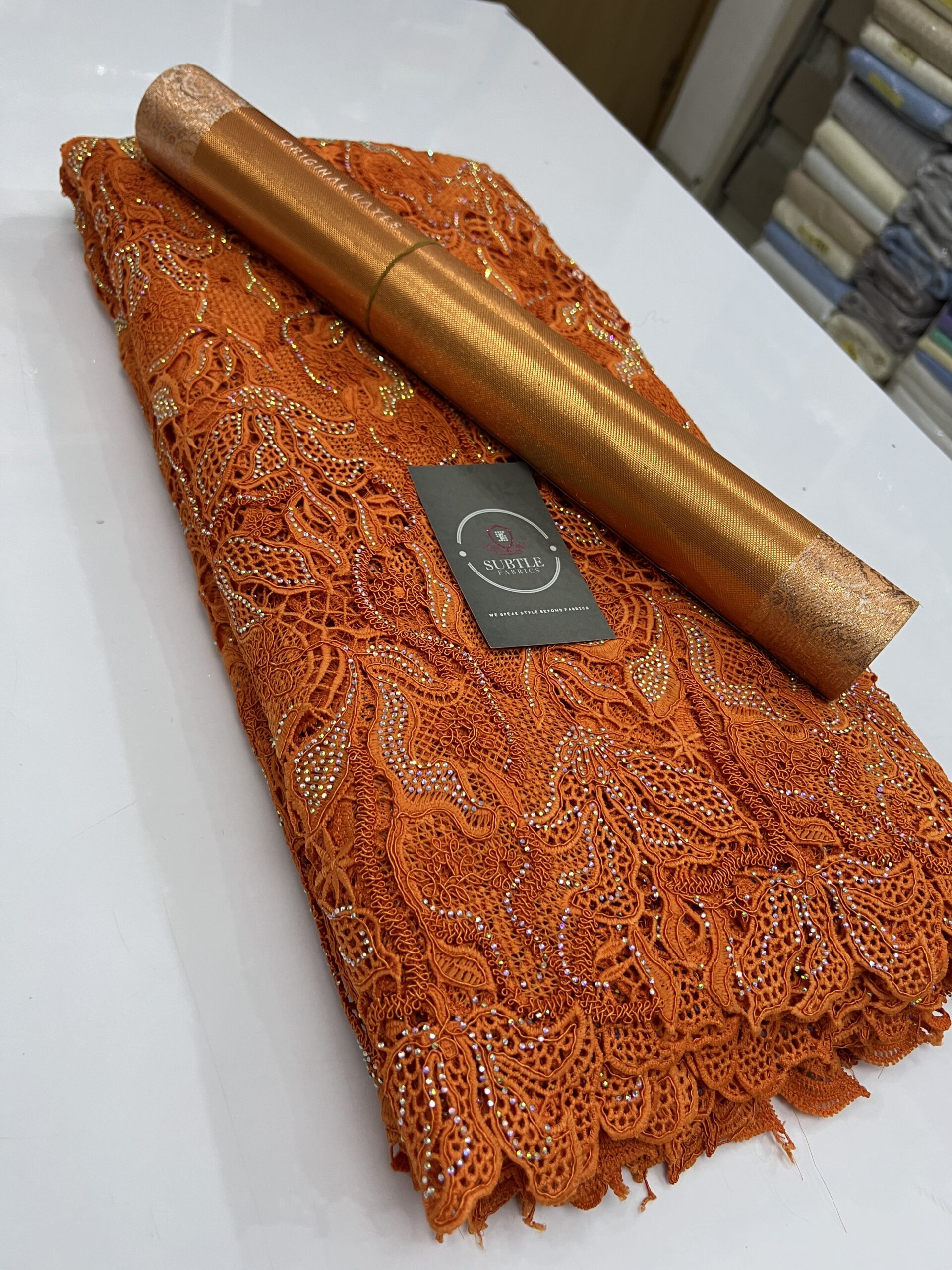 Cord Guipure Lace Premium for weddings, birthdays 4 Cord Guipure Lace Premium for weddings, birthdays