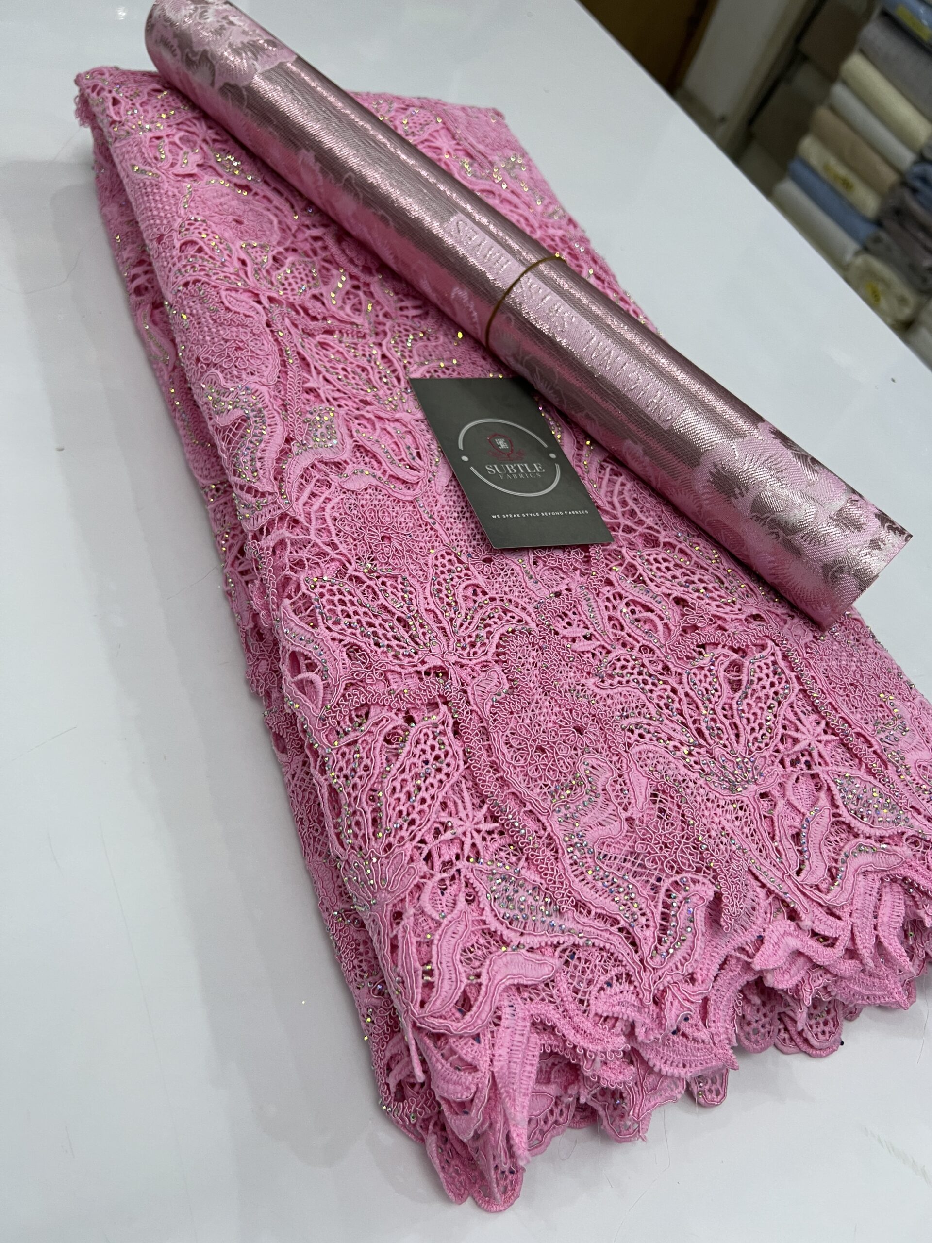 Cord Guipure Lace Premium for weddings, birthdays 9 Cord Guipure Lace Premium for weddings, birthdays - Image 6