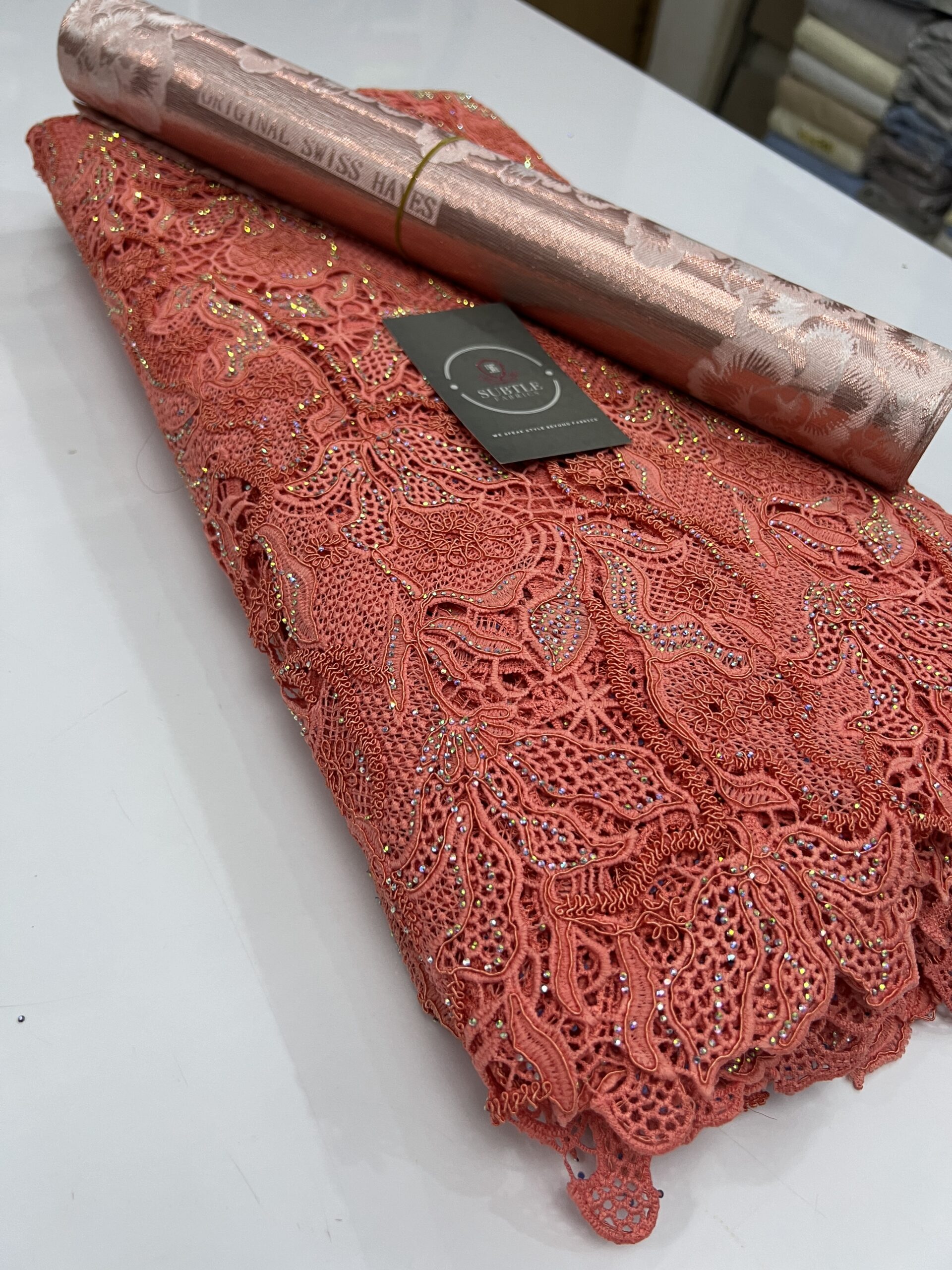 Cord Guipure Lace Premium for weddings, birthdays 11 Cord Guipure Lace Premium for weddings, birthdays - Image 8