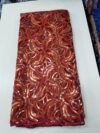 Luxury Orange Spiral Leaf Net Sequin Lace Fabric 1 WhatsApp Image 2026 06 05 at 2.42.06 PM 2