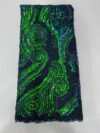 Luxury Spiral Net Sequin Lace Fabric VC601