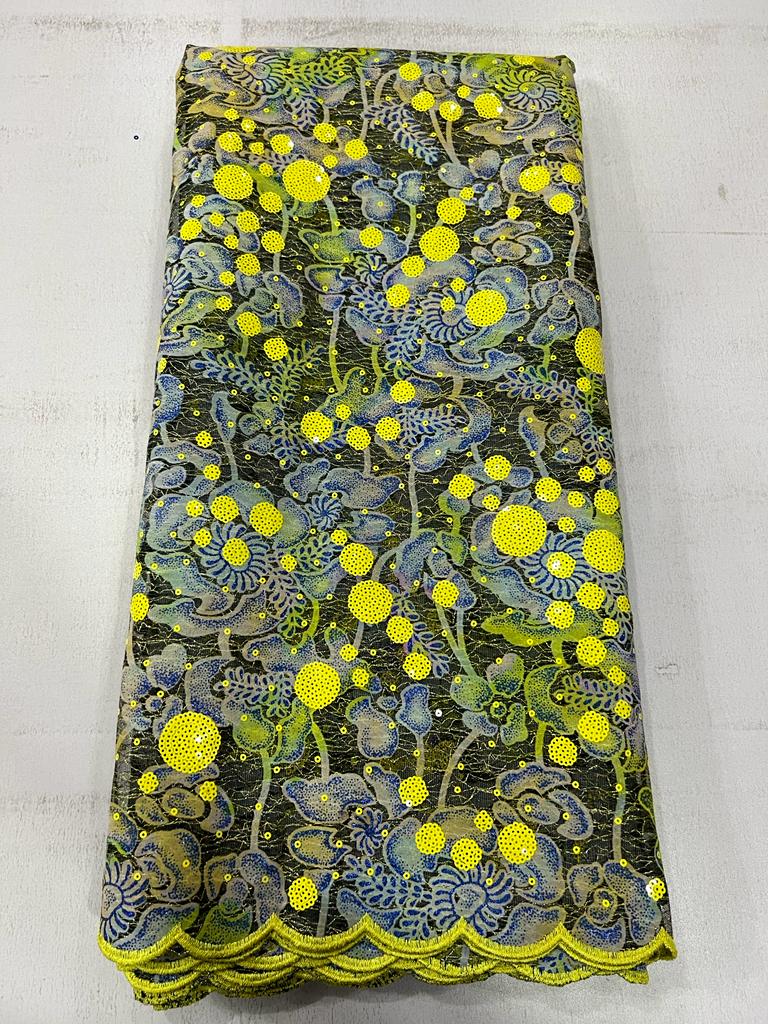 Luxury Floral Chantilly Lace Fabric 5275 4 Luxury Floral Chantilly Lace Fabric 5275