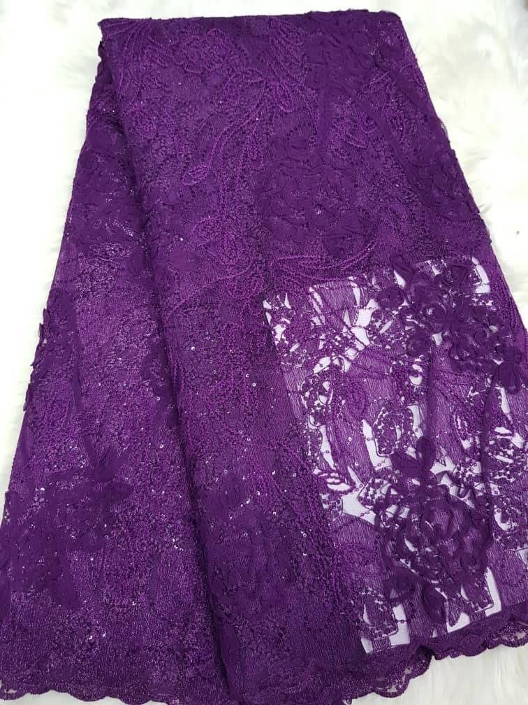 Luxury Abstract Floral Motif Lace Fabric for Aso Ebi, Weddings & Couture Fashion 13510 4 Luxury Abstract Floral Motif Lace Fabric for Aso Ebi, Weddings & Couture Fashion 13510
