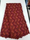 Luxury Tropical Fish Motif Lace Fabric for Aso Ebi, Weddings & Couture Fashion TOM FISH