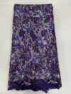 Luxury Floral Bouquet Sequin Lace Fabric for Aso Ebi, Weddings & Evening Gowns 1594