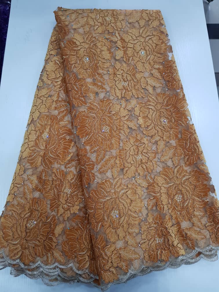 Luxury Floral Velvet Lace Fabric VELVET 902 4 Luxury Floral Velvet Lace Fabric VELVET 902