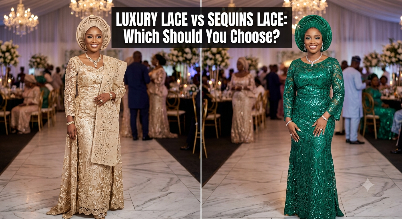Luxury Lace vs Sequins Lace: Which Should You Choose?