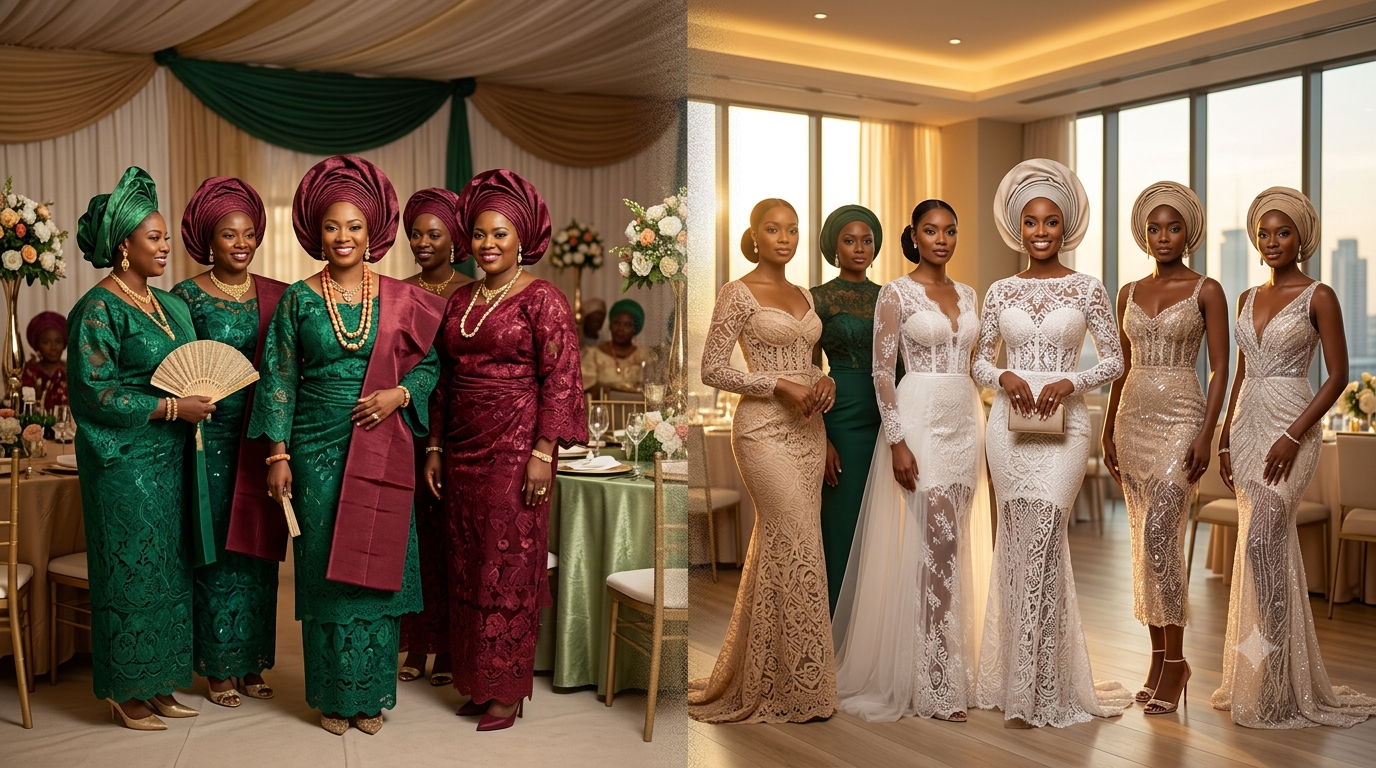 How Nigerian Wedding Fashion Has Evolved Over the Last 20 Years